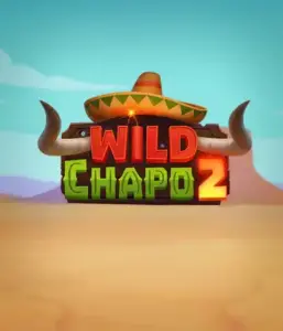 Step into the vibrant Mexican desert with Wild Chapo 2 slot by Relax Gaming, highlighting a whimsical bull wearing a sombrero against a serene desert backdrop. This graphic portrays the charm and humor of the game, great for players who enjoy unique themes, offering a delightful gaming experience.